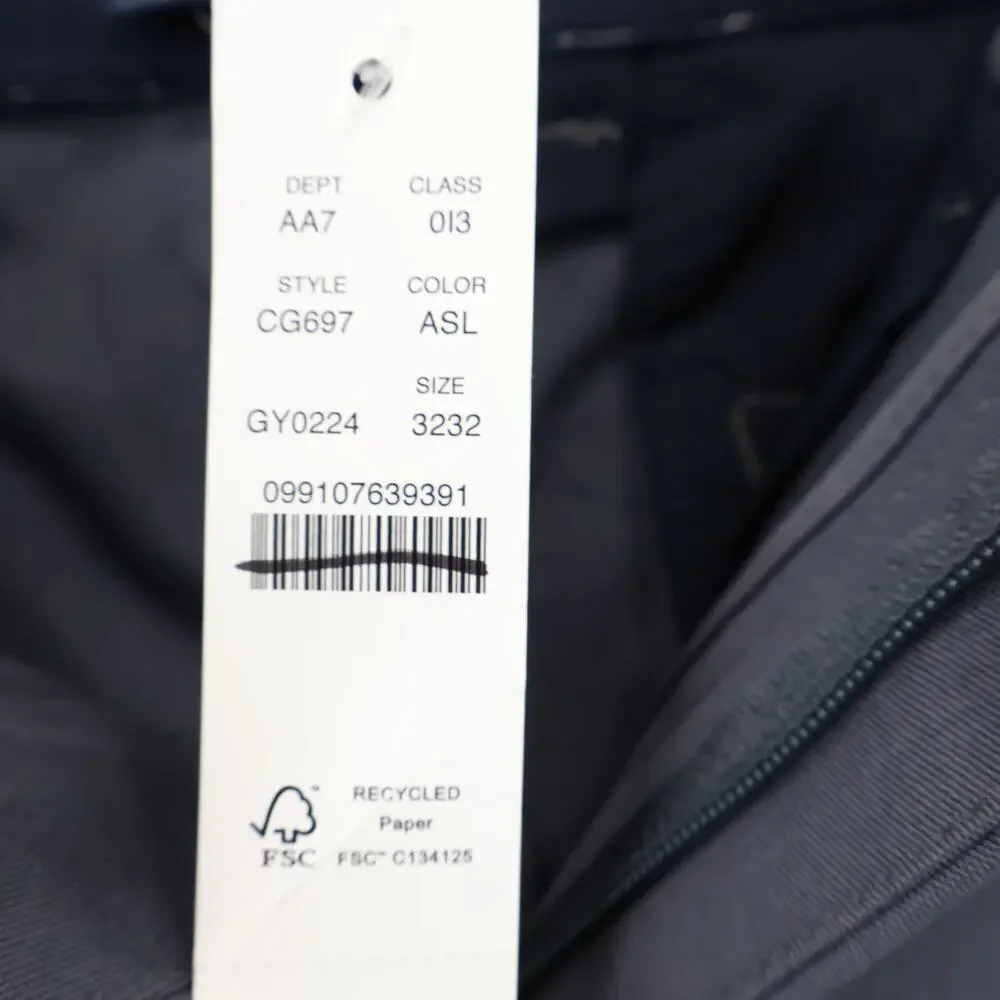 J.Crew Men's 770 Straight Fit Tech Pant Atlantic Slate Gray Size 32x32 NWT